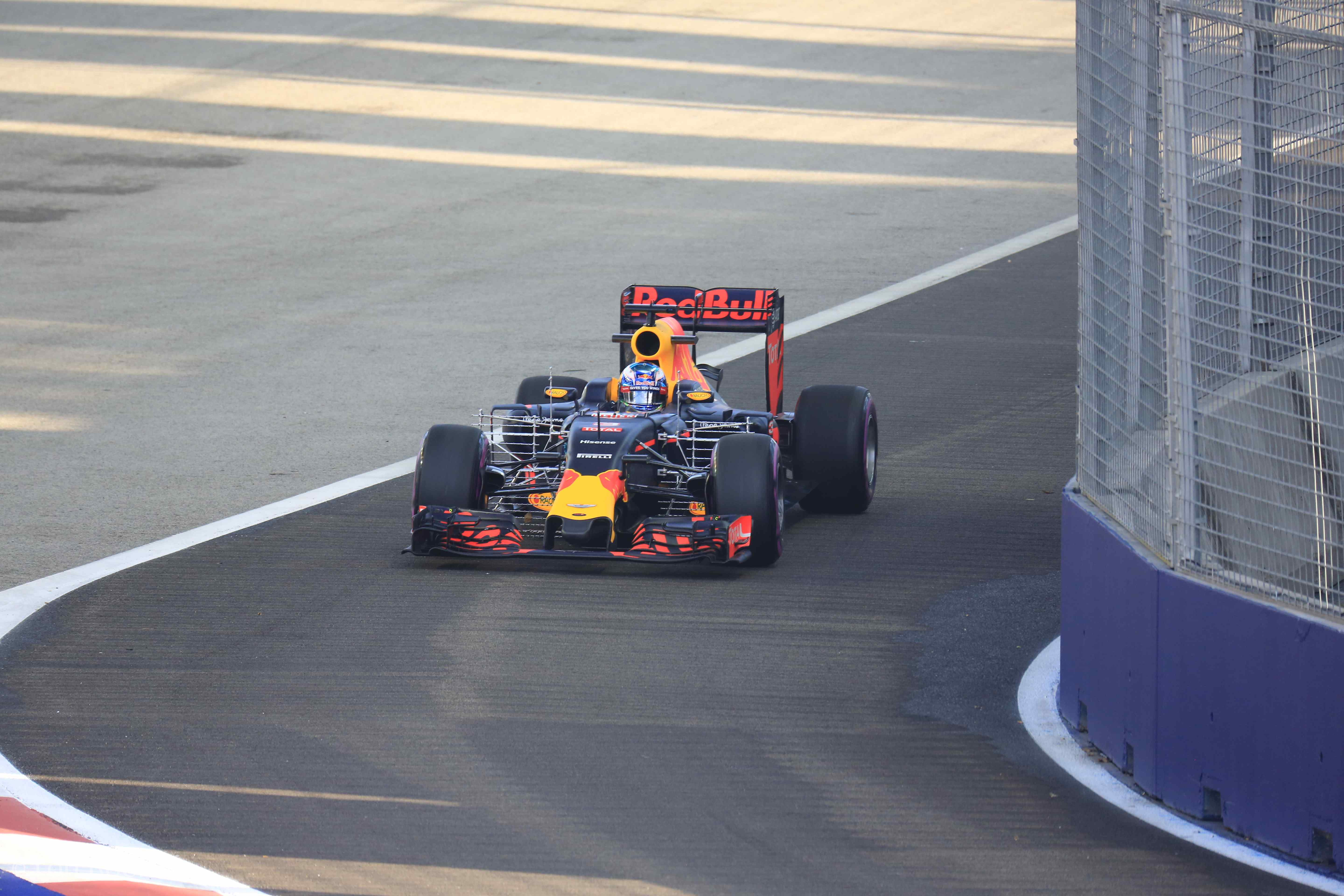 Verstappen pitbox